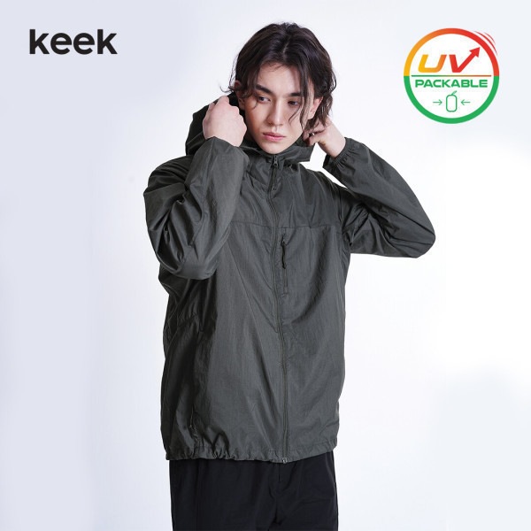 KEEK Pillowdy UV Light Windbreaker V2 Khaki
