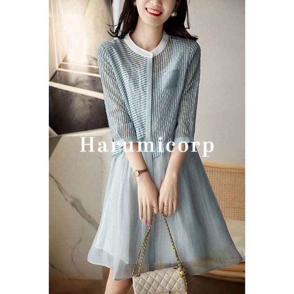 ワンピース 夏 レディース 半袖 きれいめ フレアワンピース ロングワンピース マキシ丈ワンピース マキシワンピ Aライン 40代 50代 パーティードレス 結婚式 披露宴 お呼ばれ 二次会 大きいサ