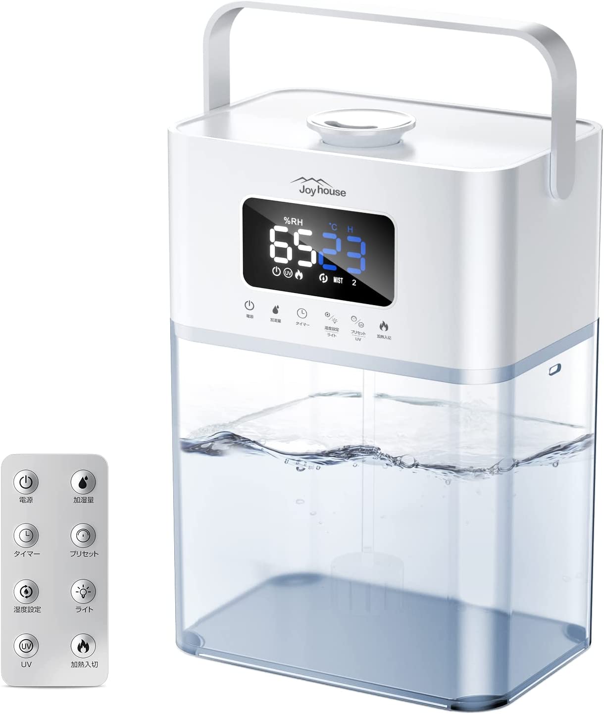 限​定​販​売​】 7L ポンプ式加湿器 ハイブリッド式 6段階加湿量調節 UV除菌 加熱式 超音波 加湿器 -  flaviogimenis.com.br