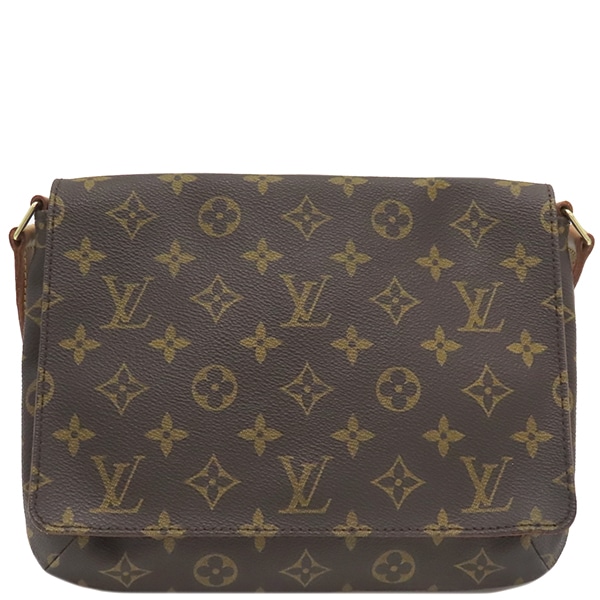 ルイヴィトン LOUIS VUITTON ショルダーバッグ ミュゼットタンゴ ショート モノグラムキャンバス モノグラム ゴールド金具 茶 肩掛け M51257 SP0919 【保存袋】【中古】