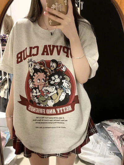 ベティさんのTシャツ 楽天市場】ベティ・ブープ Tシャツ（柄刺繍）の通販