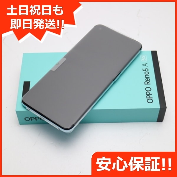 新品未使用 SIMフリー OPPO Reno5 A アイスブルー 白ロム 本体 即日発送 土日祝発送OK 6