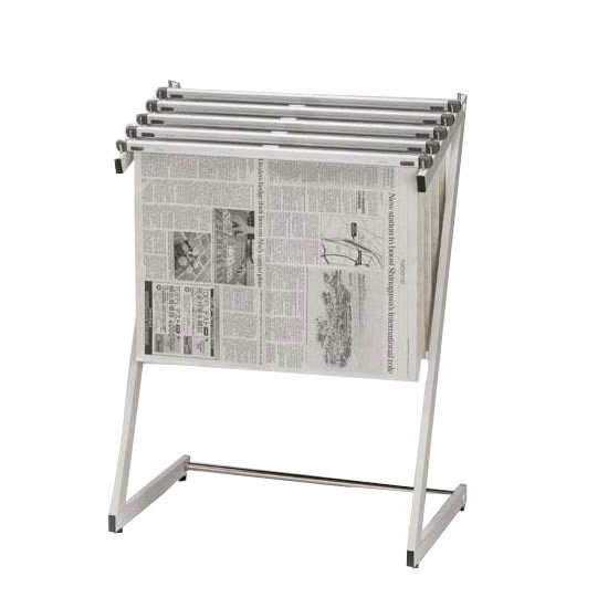 ナカキン 新聞架 5本掛 SZ5-3435-WG 14,494円