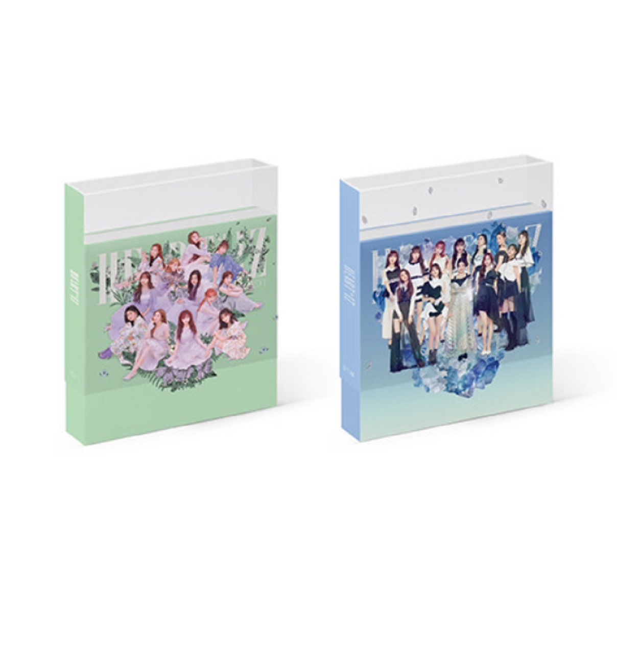 IZ*ONEミニ2集 [HEART*IZ] 2 Version Set (未開封) IZONE HEARTIZ / 아이즈원