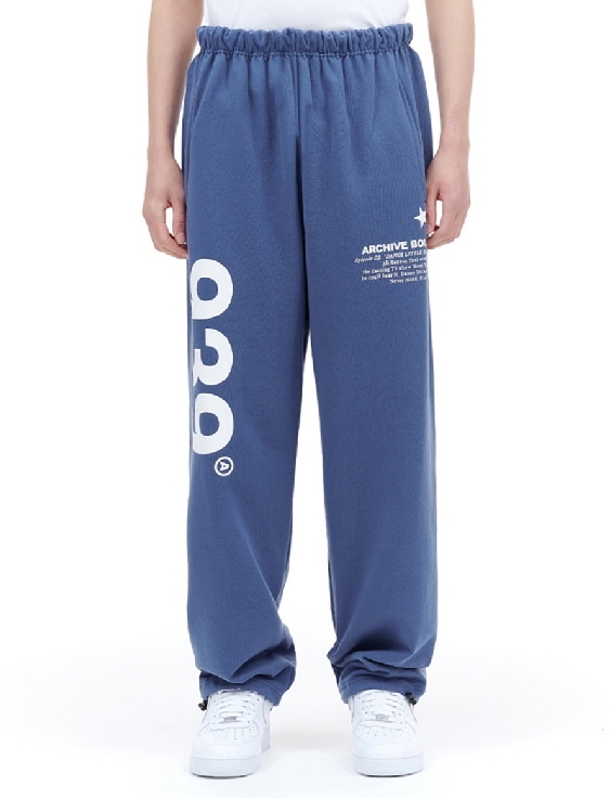 939 LOGO SWEAT PANTS パンツ (BLUE)