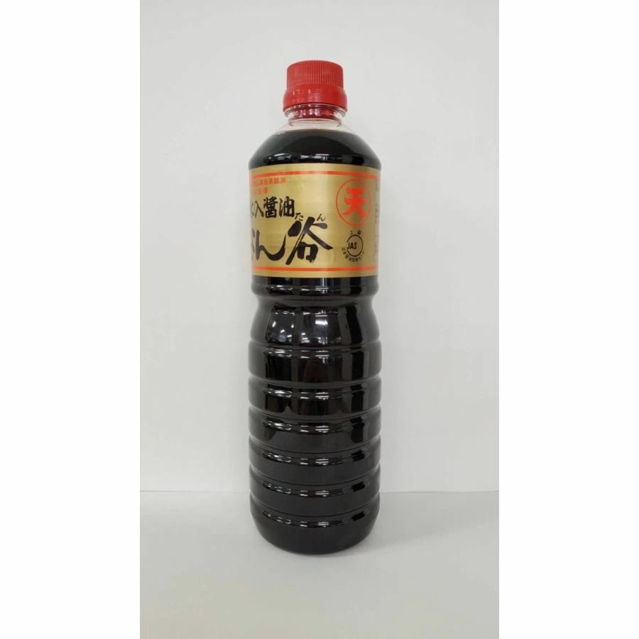 【送料無料】【ケース販売】穴谷醤油 あなん谷しょうゆ 濃口 天 1000ml 1L15本/1ケース