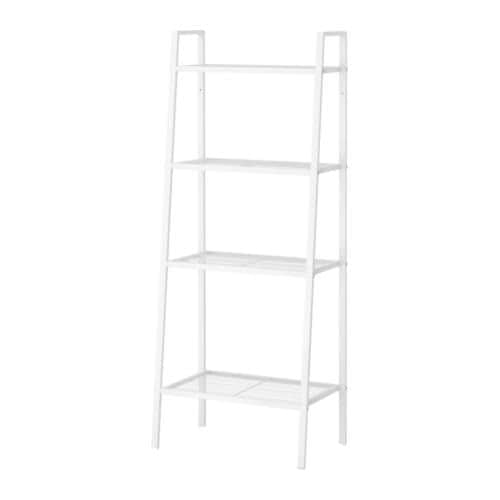 即日発送 IKEA (イケア) LERBERG シェルフユニット, ホワイト (601.685.29) 1棚 60cm x 35cm x 148cm コンテンポラリー 棚