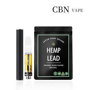 HEMPLEAD 高濃度 CBN リキッド スターターセット 1ml CBD CBG CBDV配合 法改正 基準値適合 1ppm以下 国内製造 cbdベイプ 電子タバコリキッド カートリッジ