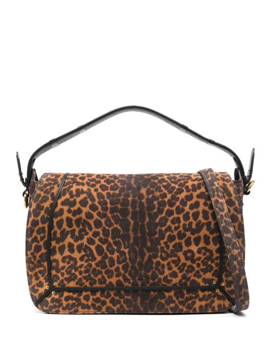 JEROME DREYFUSS Women Shoulder Bags 45PEPLCR Imprim L opard Naturel IMPRIM L OPARD NATUREL