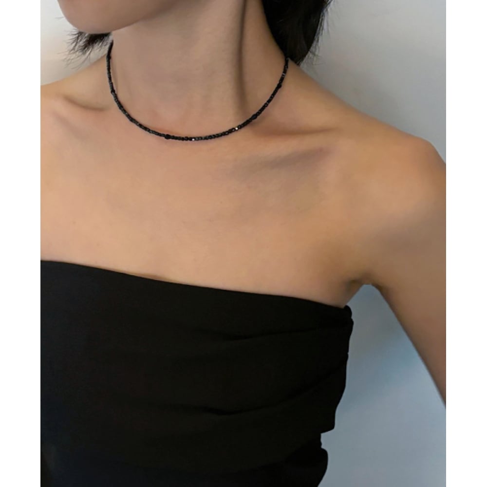 SICKFUMEDOT ブラックペッパーネックレス モデル