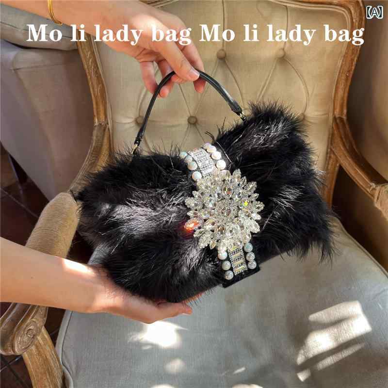 パーティーバッグ レディース 上品 キラキラ タイ ファンタジー タッセル ダチョウ 羽 起毛 光沢 ひまわり ウォーター バンケット クラッチ クロス ボディバッグ 5,390円