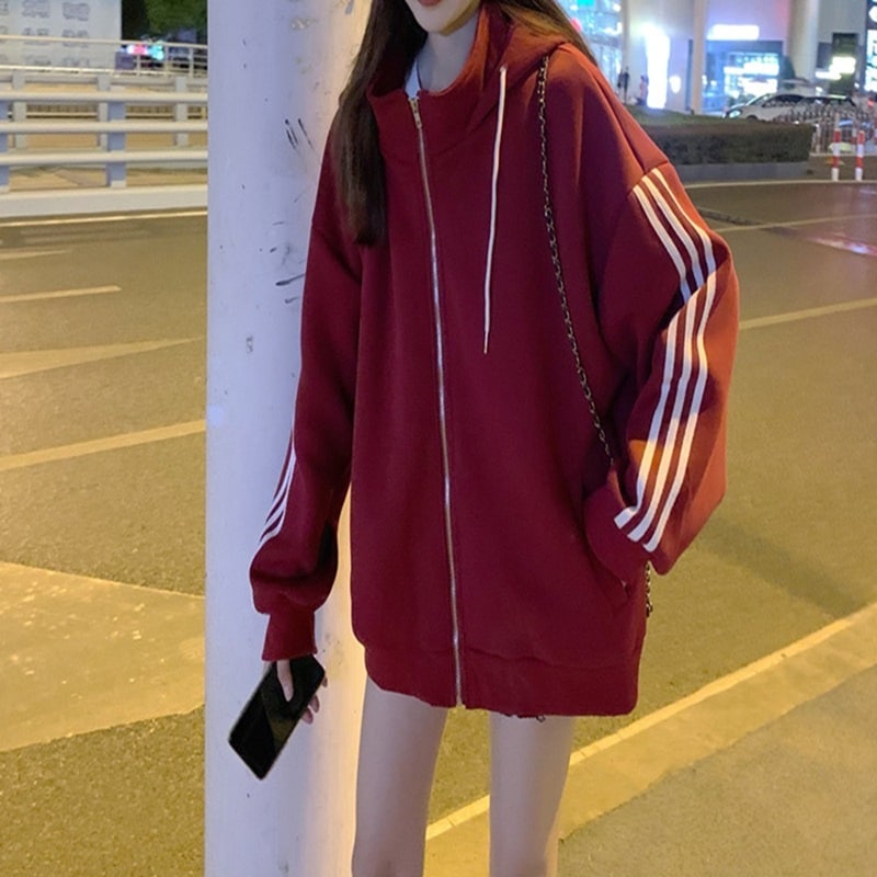 レディース トップス パーカー 羽織 前開き 長袖 襟なし フード ワイド 大人可愛い きれいめ シンプル カジュアル おしゃれ こなれ感 ラフ スポーティー ガーリー ルーズ 個性的 モダン 主役級