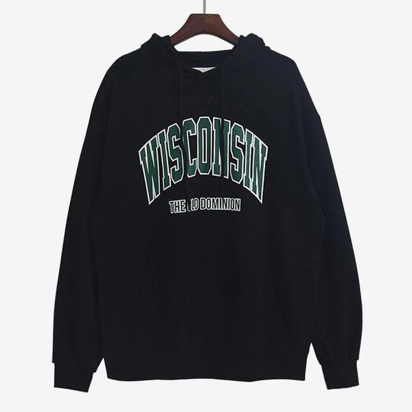 男性用ルーズフィットパーカーTシャツデイリーパーカー