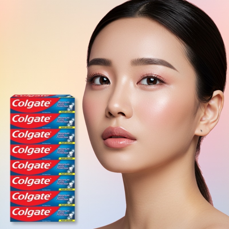 グレートレギュラーフレーバー歯磨き粉 175g×8本セット フレッシュミント 清潔感ある口元