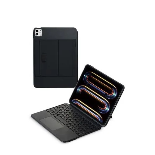 エレコム TK-CA10BPBK 11インチiPad Pro(M4)用 キーボード付きケース Bluetooth対応 ブラック