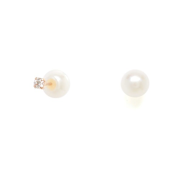 正規紙袋＆箱付 ピアス 2way パール ジュエリー アクセサリー キュービックジルコニア K10ピ 9,750円