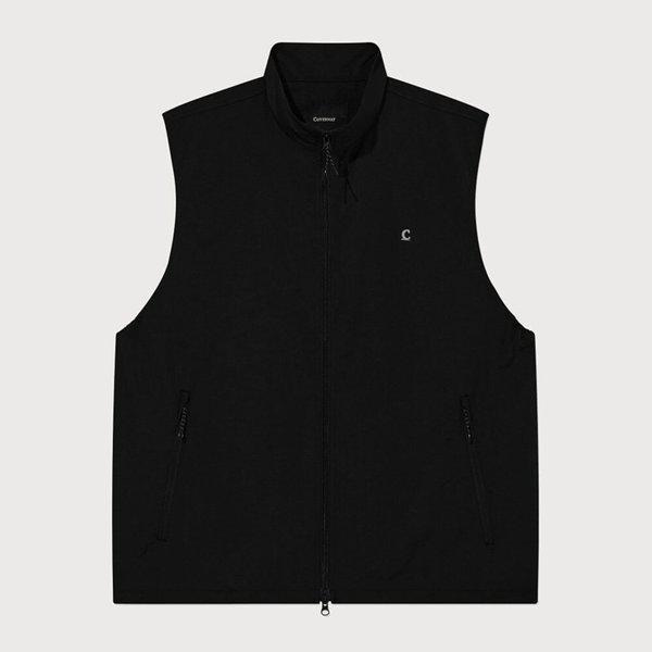 ナイロン トラック ベスト ブラック CO2601JK03BK