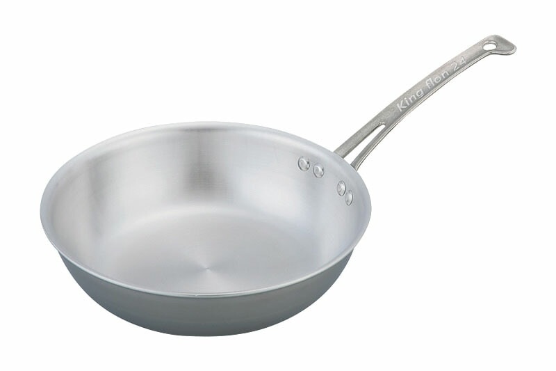中尾アルミ製作所 キングフロン ノーメイクフライパン（深型） 30cm
