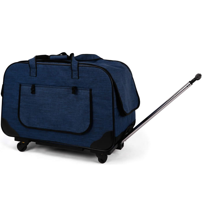 ハンドル付き ペットキャリー SR-PCR01-NV ネイビー