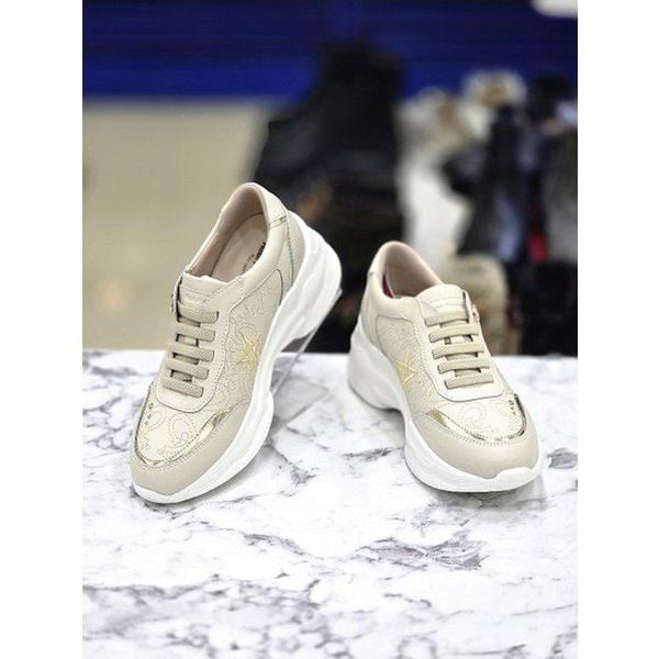 女性7cm超軽量クッションキ高さバンディング끈スニーカー運動靴3FR480