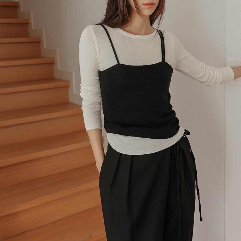 マロア・ヴィスティエレイヤードニット