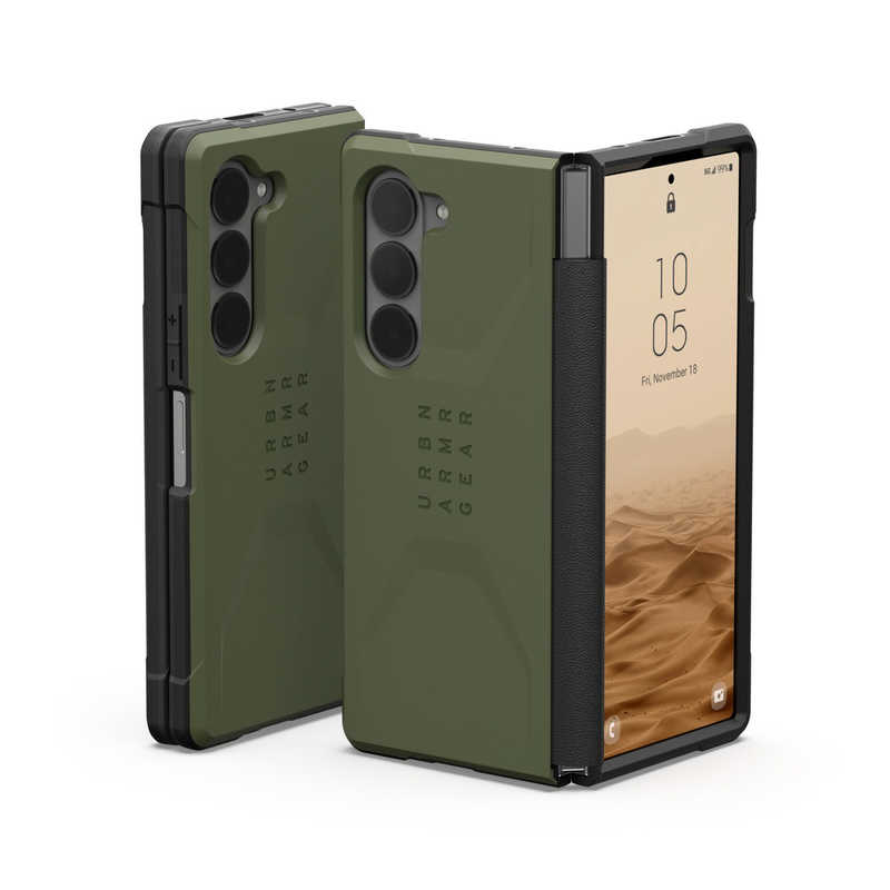UAG　社製 Galaxy Z Fold 6用 CIVILIAN(オリーブ)　UAG-GLXZFD6-C-OL