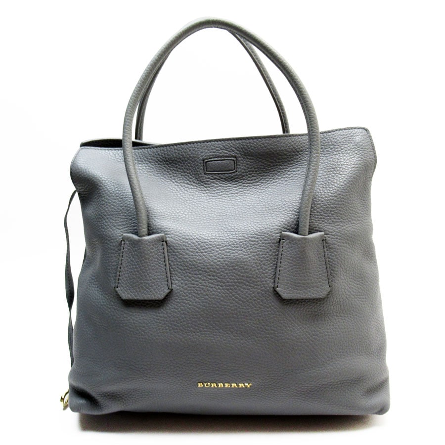 バーバリー BURBERRY ハンドバッグ レザー グレー レディース t19614a 15,960円