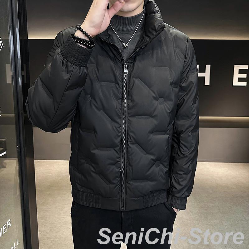 人気SALE【11月の大上新】ダウンジャケット メンズ ダウンコート ボリュームネック ストリート 立襟 軽量 保温 アウター 防寒 防風 冬服 冬 彼氏 男性 ジャンパー