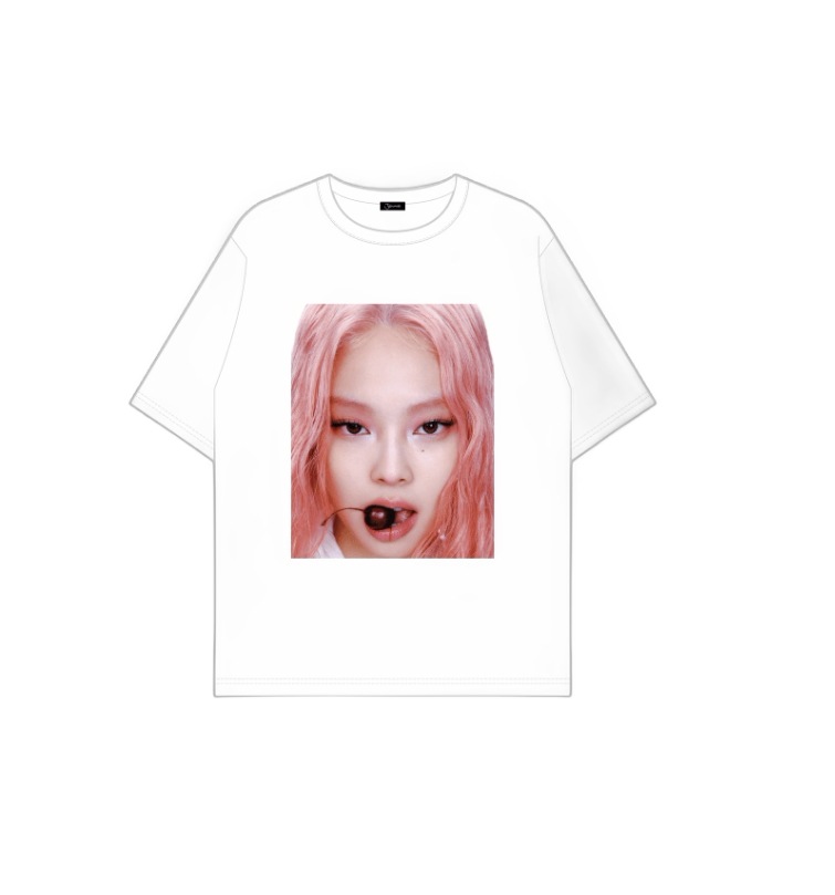 ジェニ[マントラ] オーバーサイズTシャツ(ホワイト)