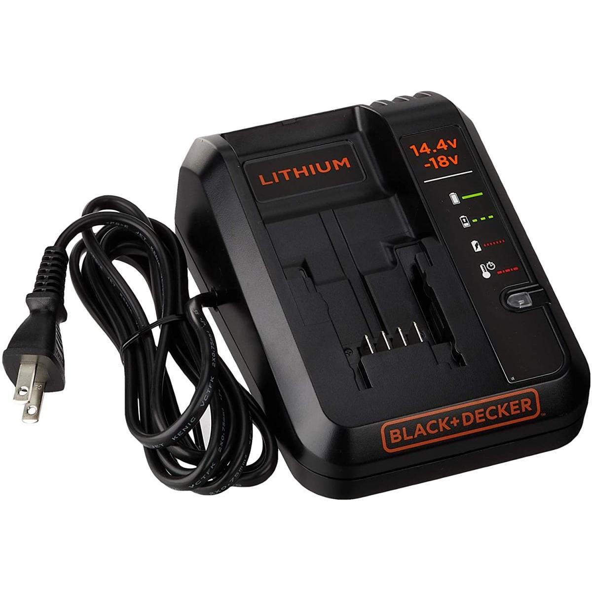 2022秋冬新作】 ブラックアンドデッカー BLACK＆DECKER LC1418N リチウムイオン電池用充電器 14.4v-18v 電動工具 