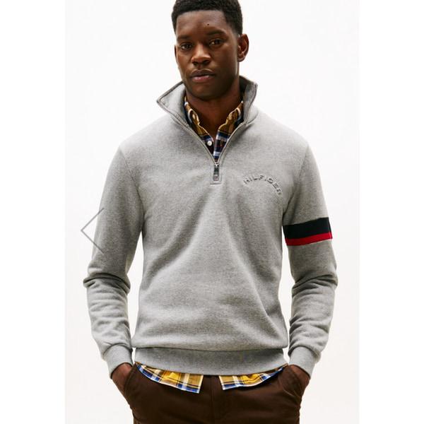 [男性]フリーススウェットハーフジップ(T12F7TPO660MT1P91)