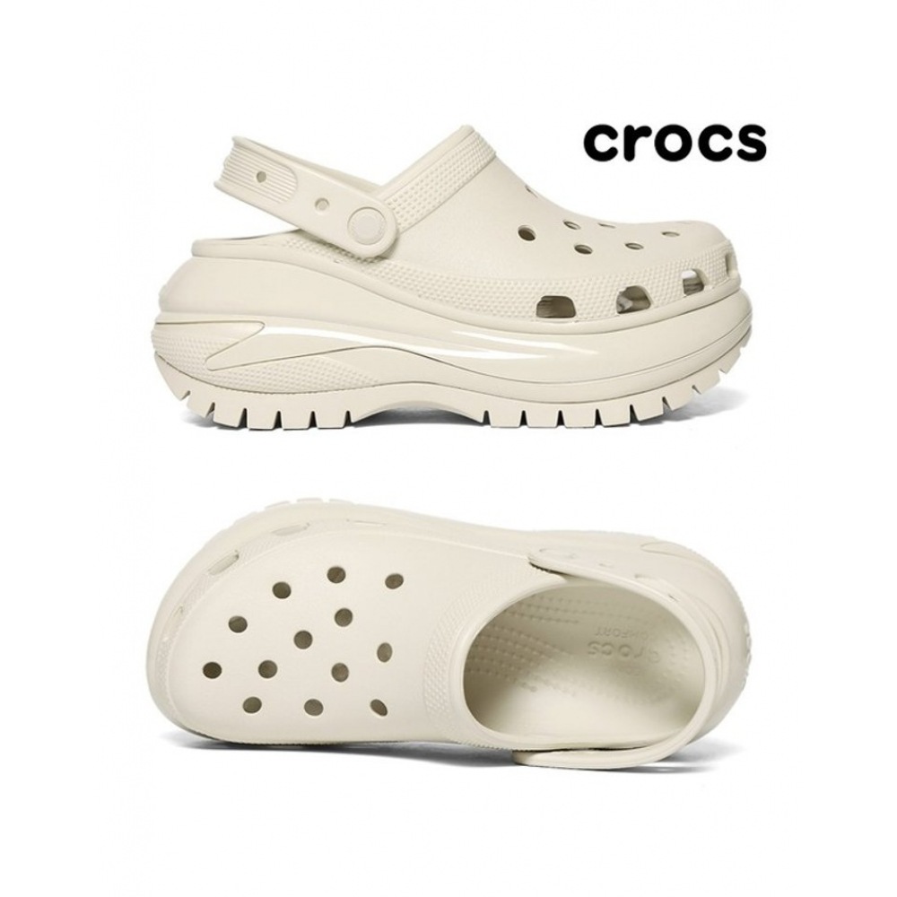 クロックスシューズメガクラッシュクロッグ 207988-2Y2