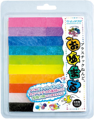他サイト： ヒノデワシ プラスチックねんど おゆまる バラエティセット 10色 各2本入り VRT-Oの商品画像