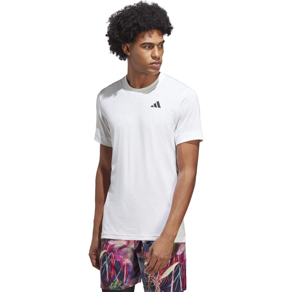 アディダステニスフリーリフト T シャツホワイト