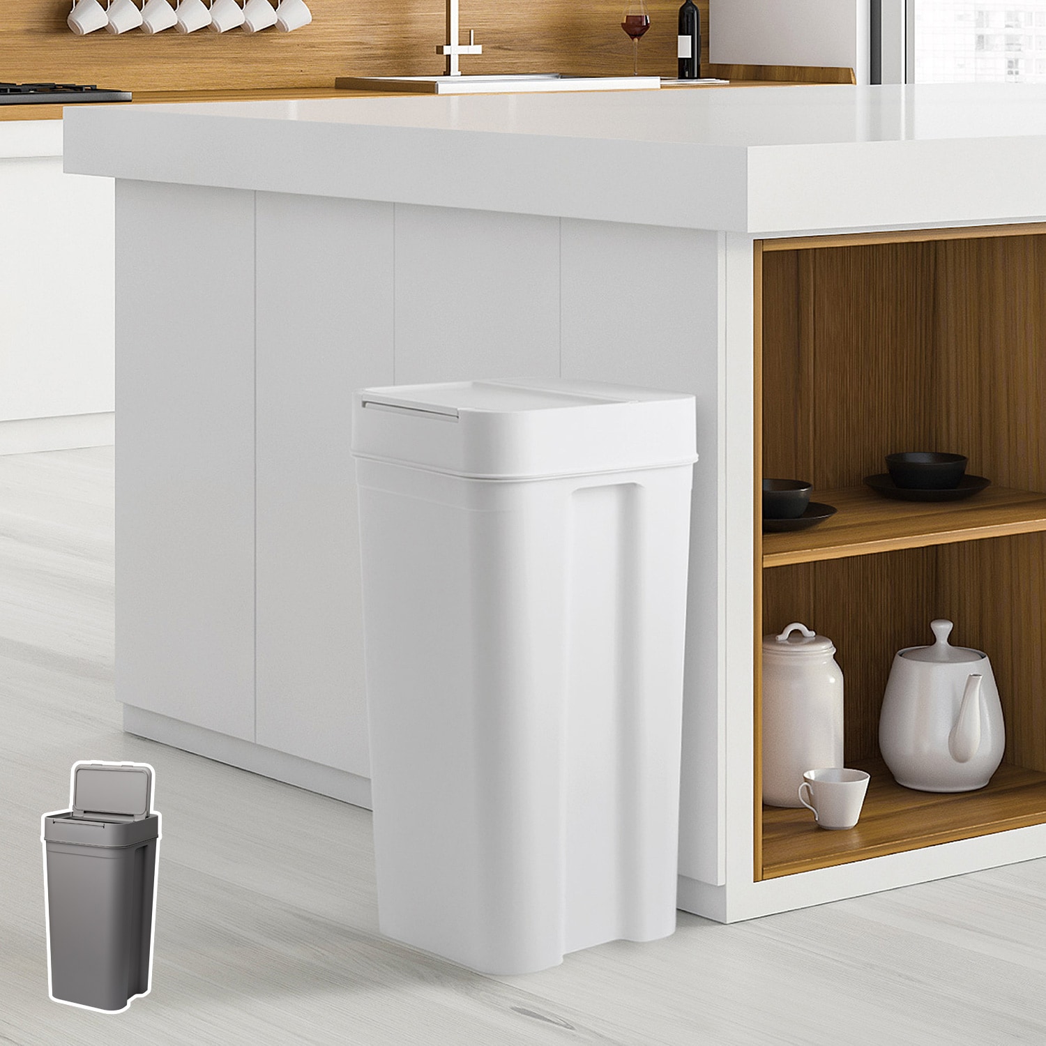 シールズ ゴミ箱 ダストボックス 40L ふた付き 分別 LBD-03