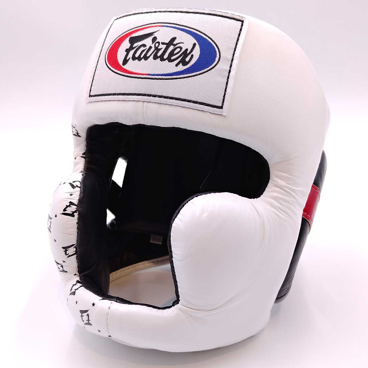 【中古・未使用品】フェアテックス Fairtex ヘッドギア HG10 L ホワイト 格闘技 ムエタイ キックボクシング プロテクター