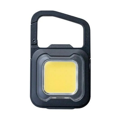 他サイト： ムサシ COB-WL005BK 充電式スーパーフラッシュライト 6W ブラック 防水の商品画像