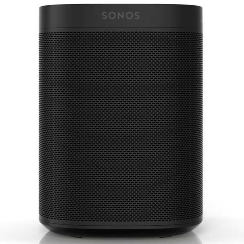 SONOS　WiFiスピーカー Sonos One ブラック [Bluetooth対応 /Wi-Fi対応]　ONEG2JP1BLK