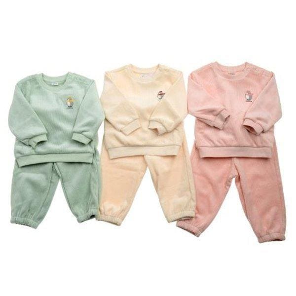 01S753005 レブゴルベロアミンク上下