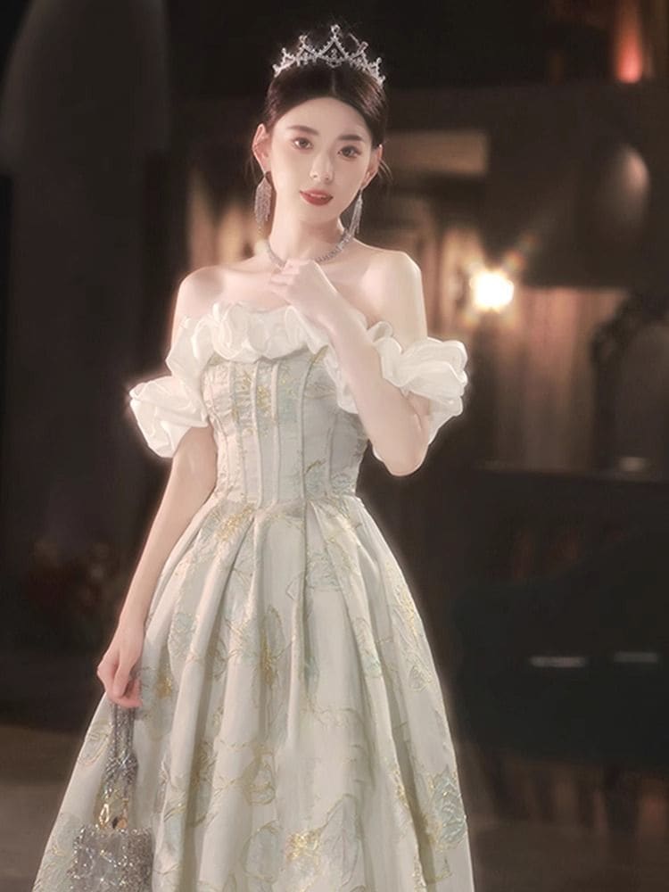 ドレスバンケット2025ホストシニアセンス18歳の誕生日アート試験大人のギフトエンゲージメントドレス