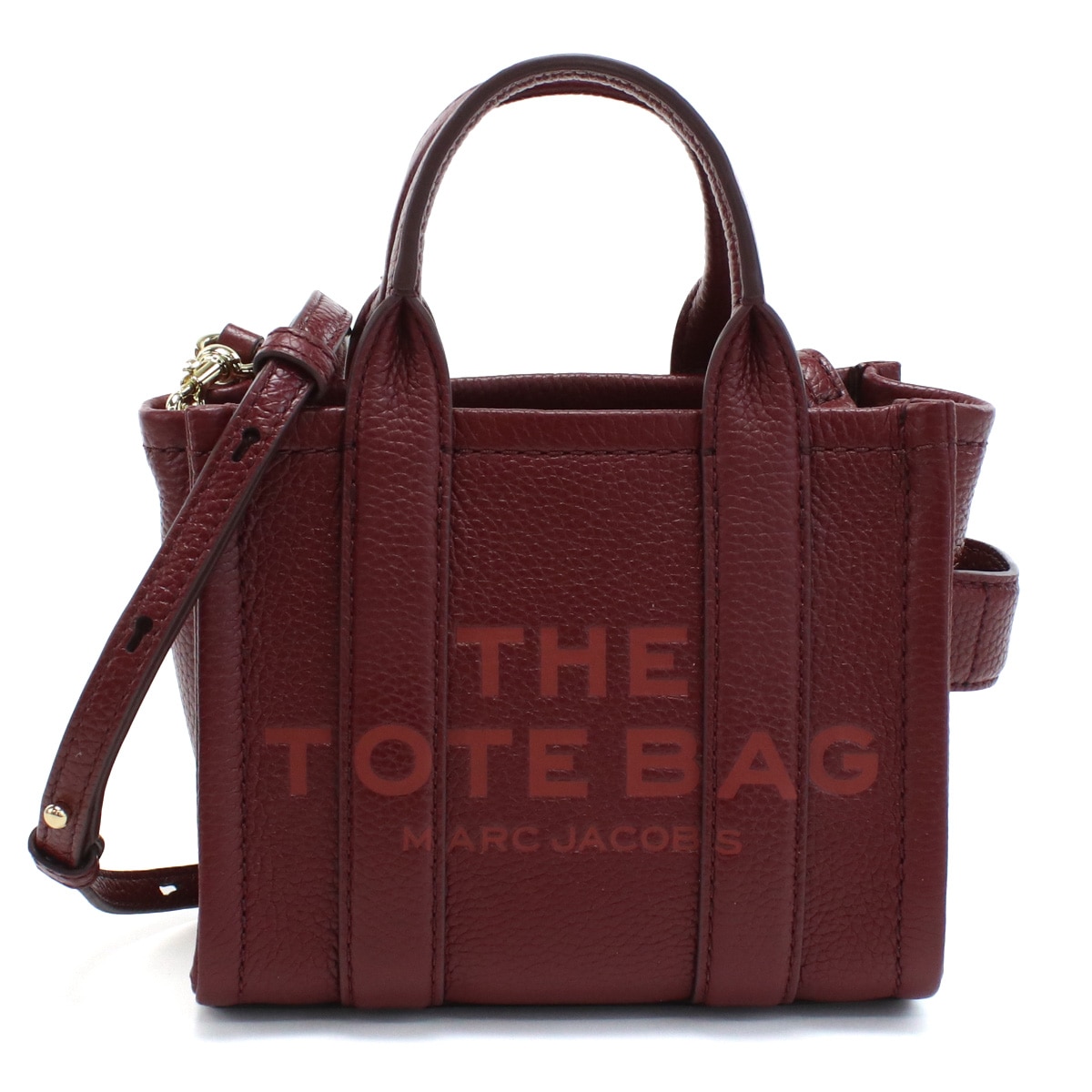 ハンドバッグ ショルダーバッグ THE MICRO TOTE H053L01RE22 602 CHERRY ボルドー