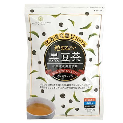 他サイト： 粒まるごと黒豆茶 300g(10g×30包)の商品画像