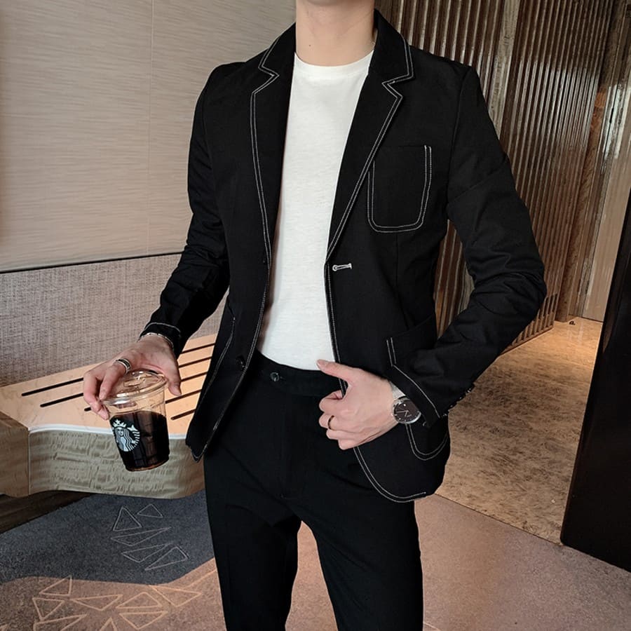 【高品質の製品】新品更新 爆売れ中スーツ ジャケット メンズ アウター テーラード ビジネス 9325