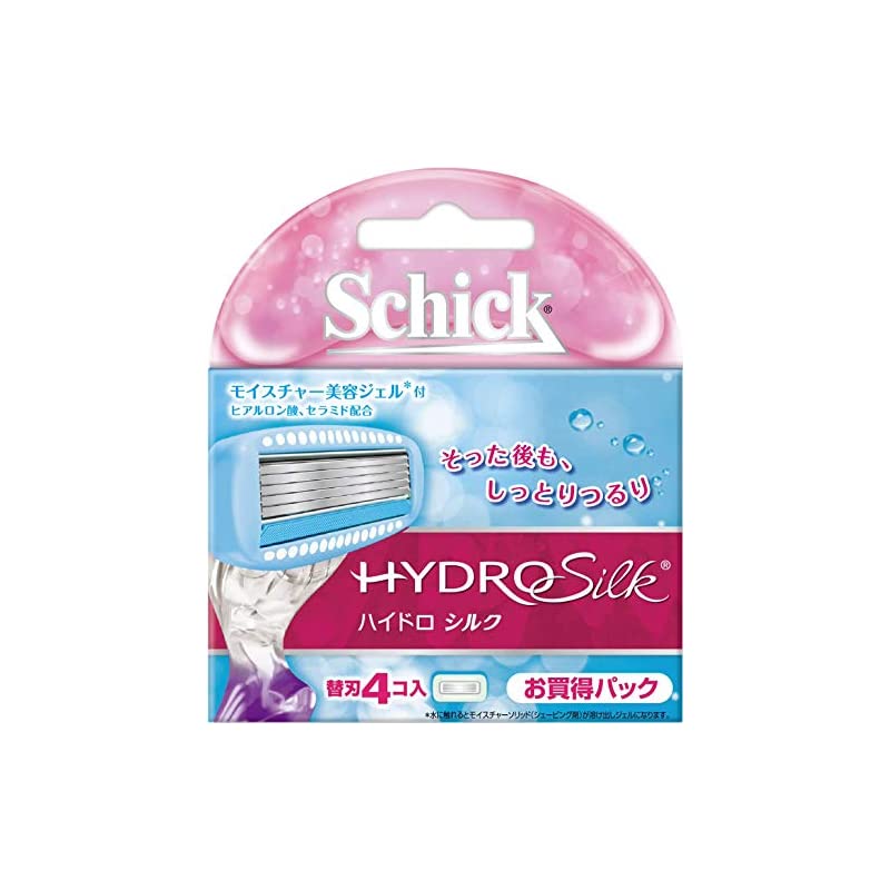 シック Schick ハイドロシルク 替刃 (4コ入) 女性用 カミソリ 7,110円