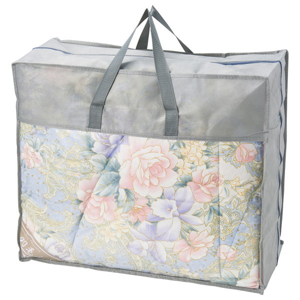 ダウン50%入り日本製羽毛ふとん ブルー CUF-1530