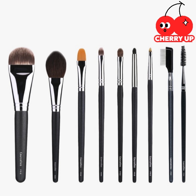 【ギフト付】アーティストブラシ7本セット（ブラシ7種／アーティストブラシケース／特典ブラシ2種付）Artist Brush Set of 7 メイクブラシセット ギフト付き 化粧ブラシ プロ用 韓国