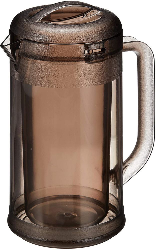 （まとめ買い）本間冬治工業 BK ノンウェットピッチャー スモークブラウン 1700cc [x3]