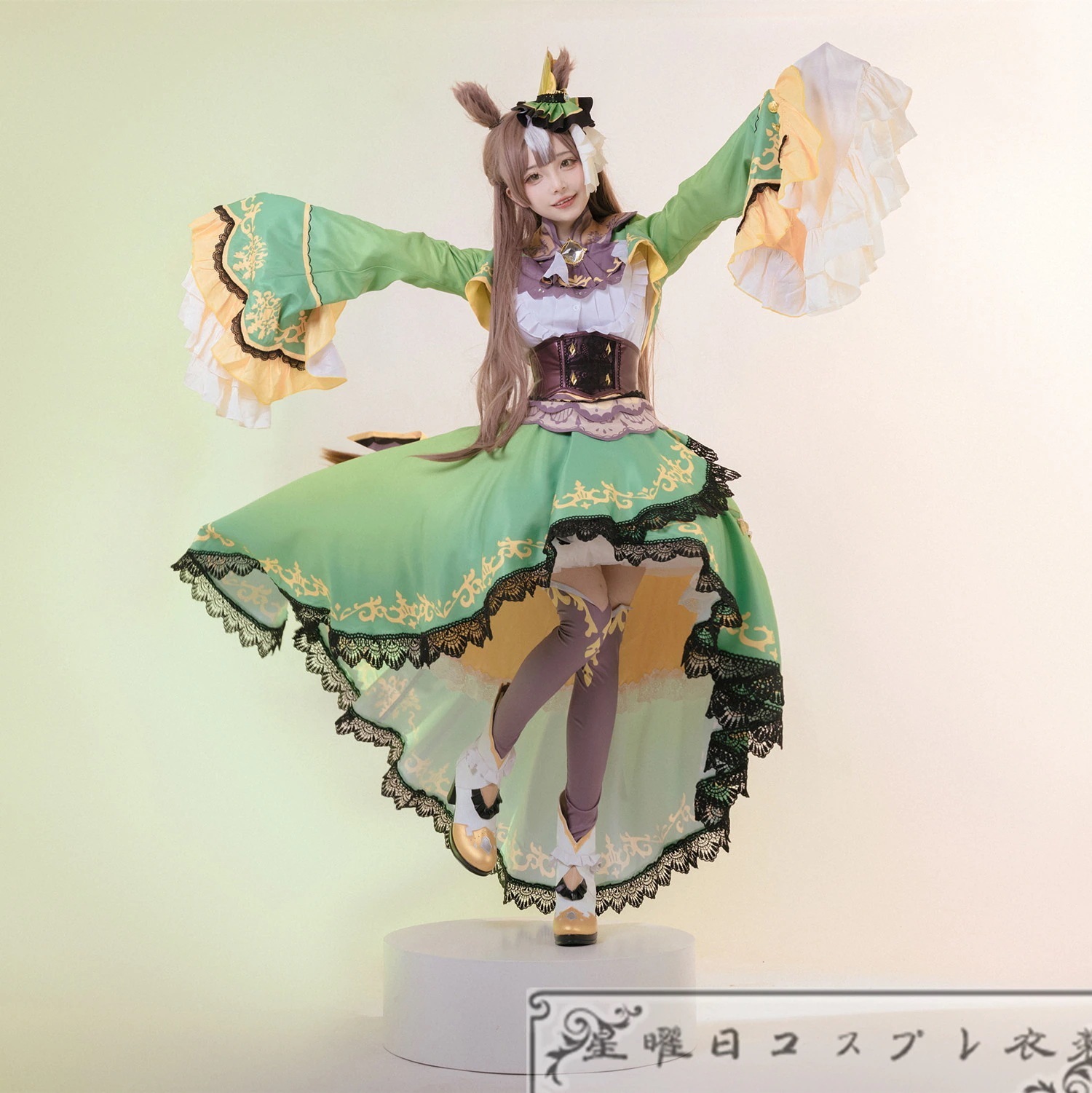 ウマ娘 プリティーダービー キタサンブラック コスプレ衣装 コスチューム