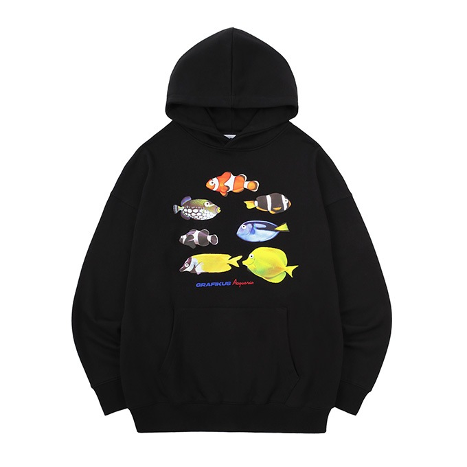ACQUARIA HOODIE BLACK