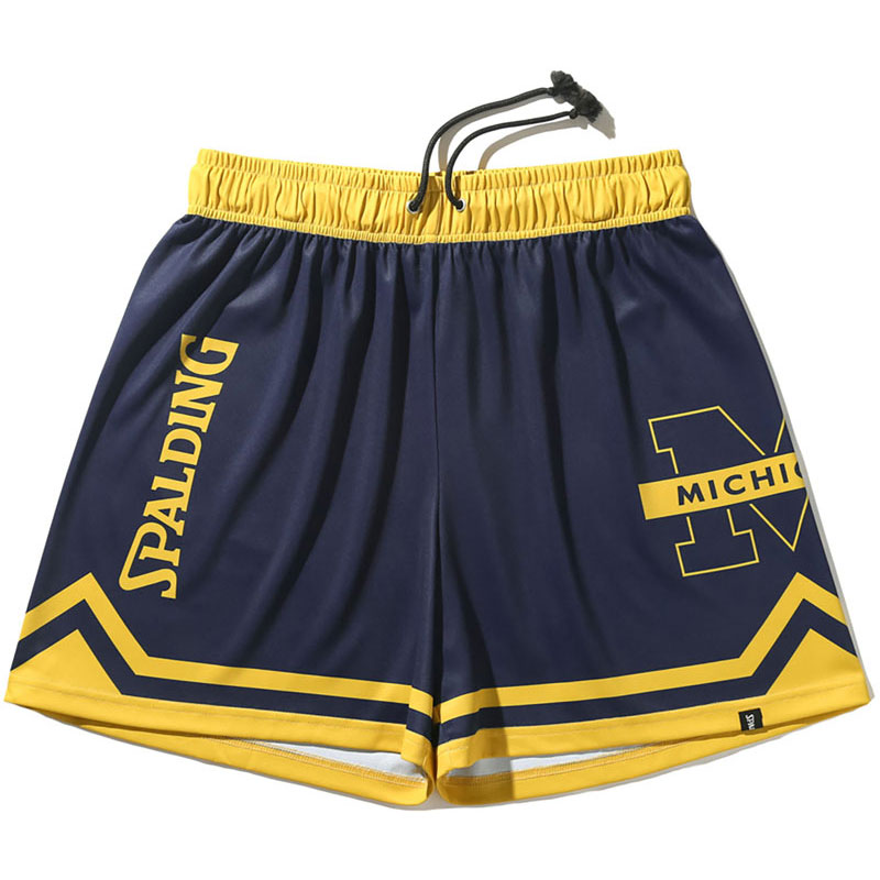 ジャージーショーツ ミシガン ライン バスケットボール ＷＵＰニットハーフ・３／４パ・ smp25023m-5400